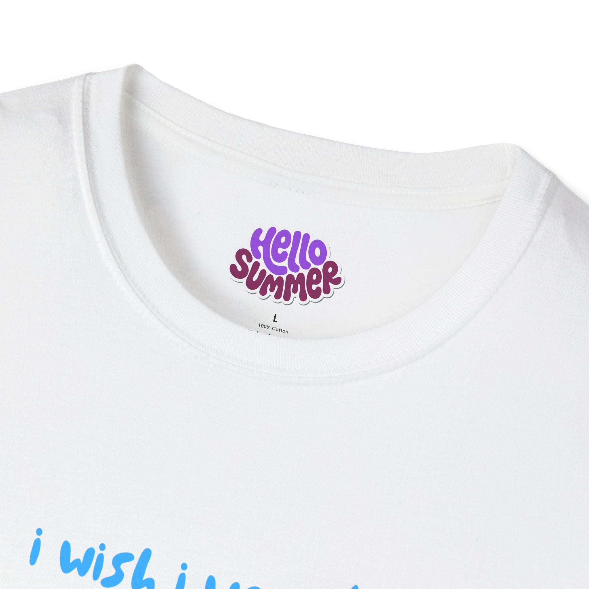 Beach Bear -  SummerWeen I Wish I was At The Beach Graphic Tee
