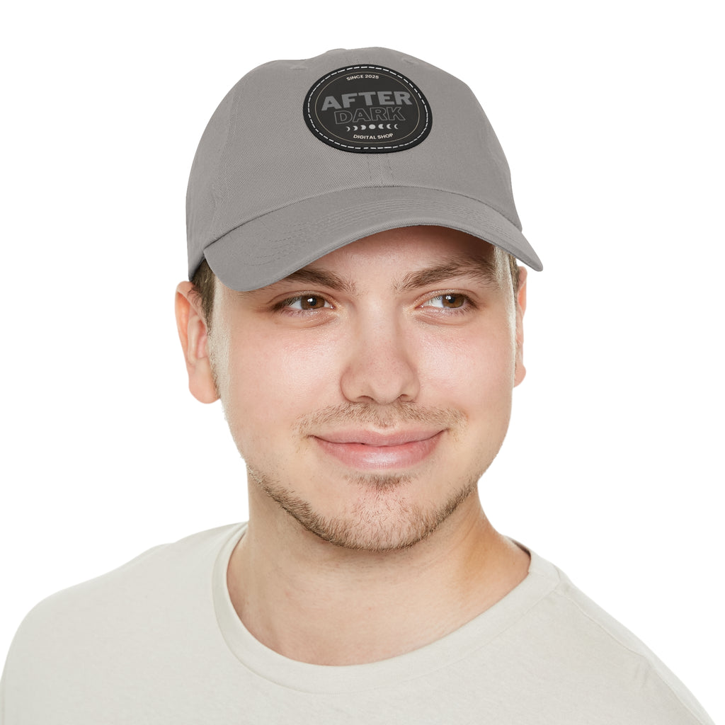 After Dark Branded Leather Patch Dad Hat (Est 2025) Official Merch