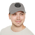 After Dark Branded Leather Patch Dad Hat (Est 2025) Official Merch