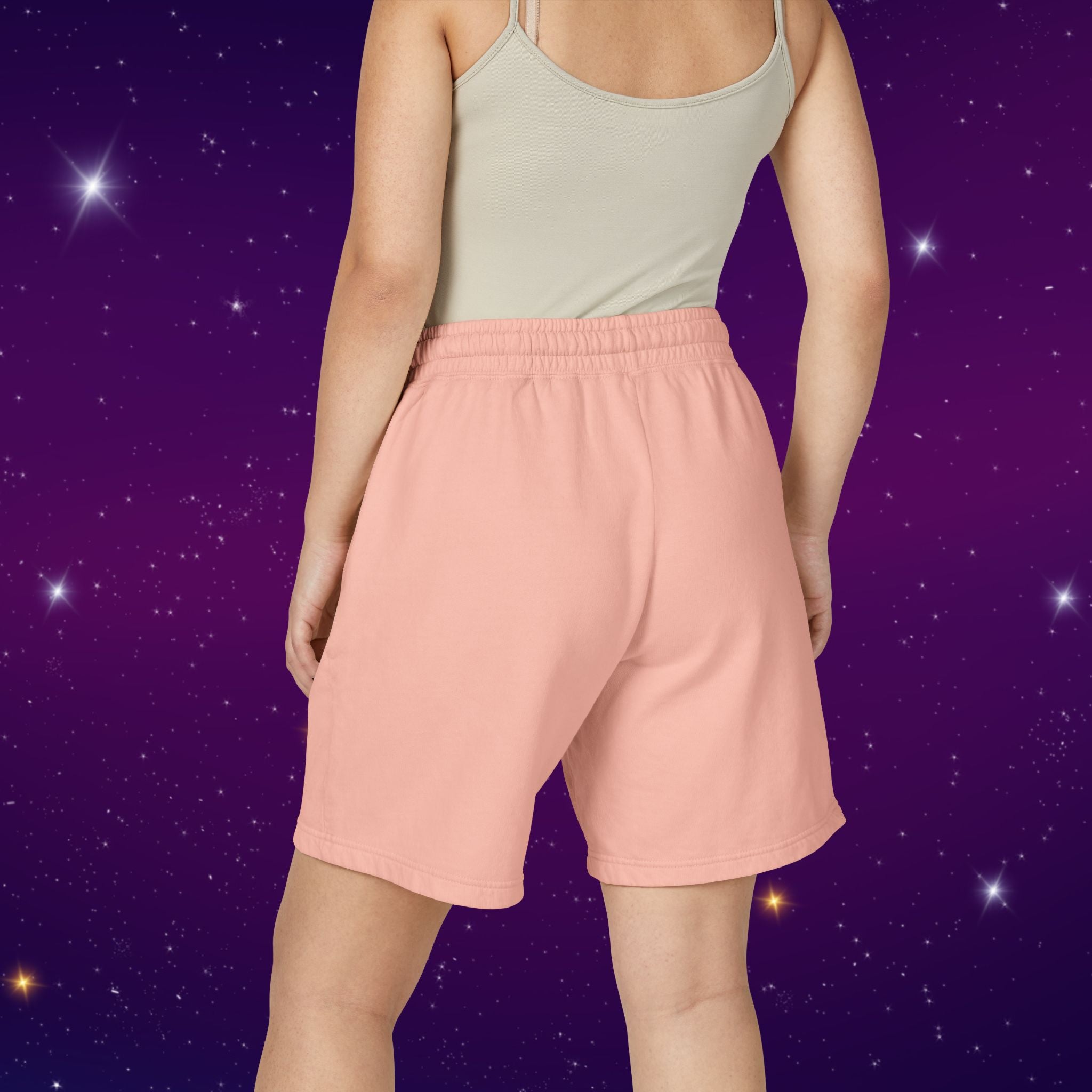 Stayin' Up All Night - Pj Lounge Fleece Sweat Shorts