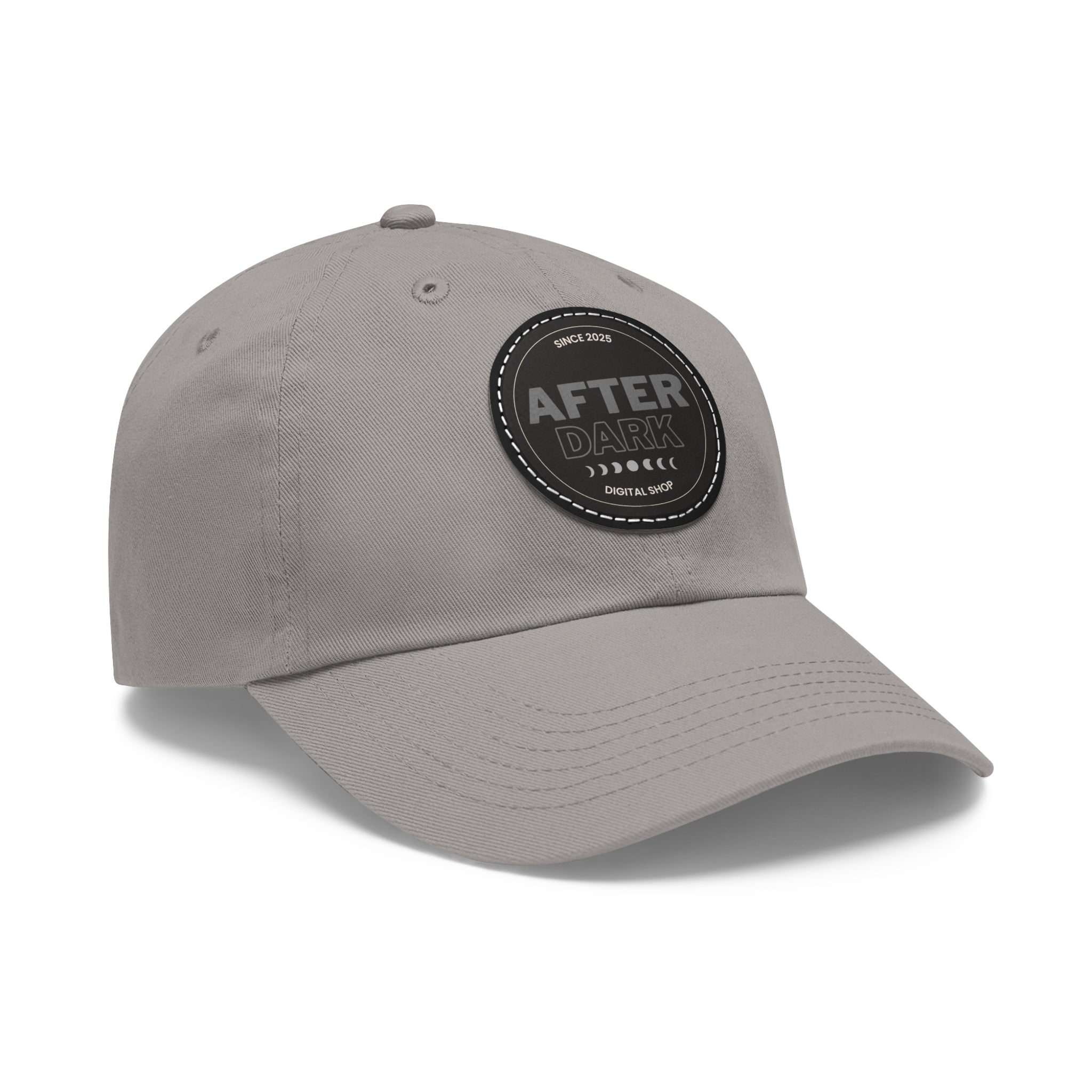 After Dark Branded Leather Patch Dad Hat (Est 2025) Official Merch