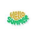 Hello Summer (SummerWeen Logo) Kiss-Cut Sticker & Decal ( 2x2, 3x3, 4x4)