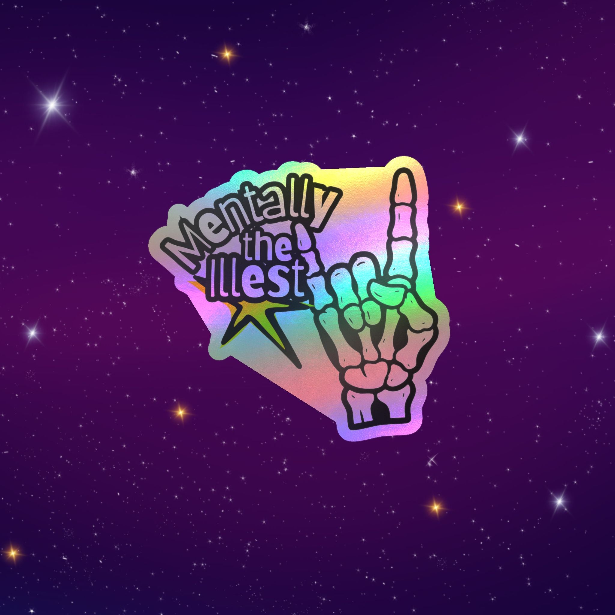 Mentally the Illest | Mental Health Matters Kiss-Cut Vinyl Decal