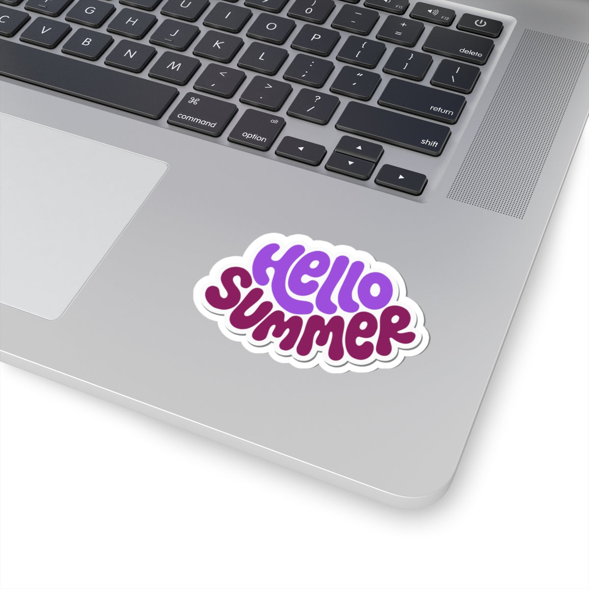 Hello Summer (SummerWeen Logo) Kiss-Cut Sticker & Decal ( 2x2, 3x3, 4x4)