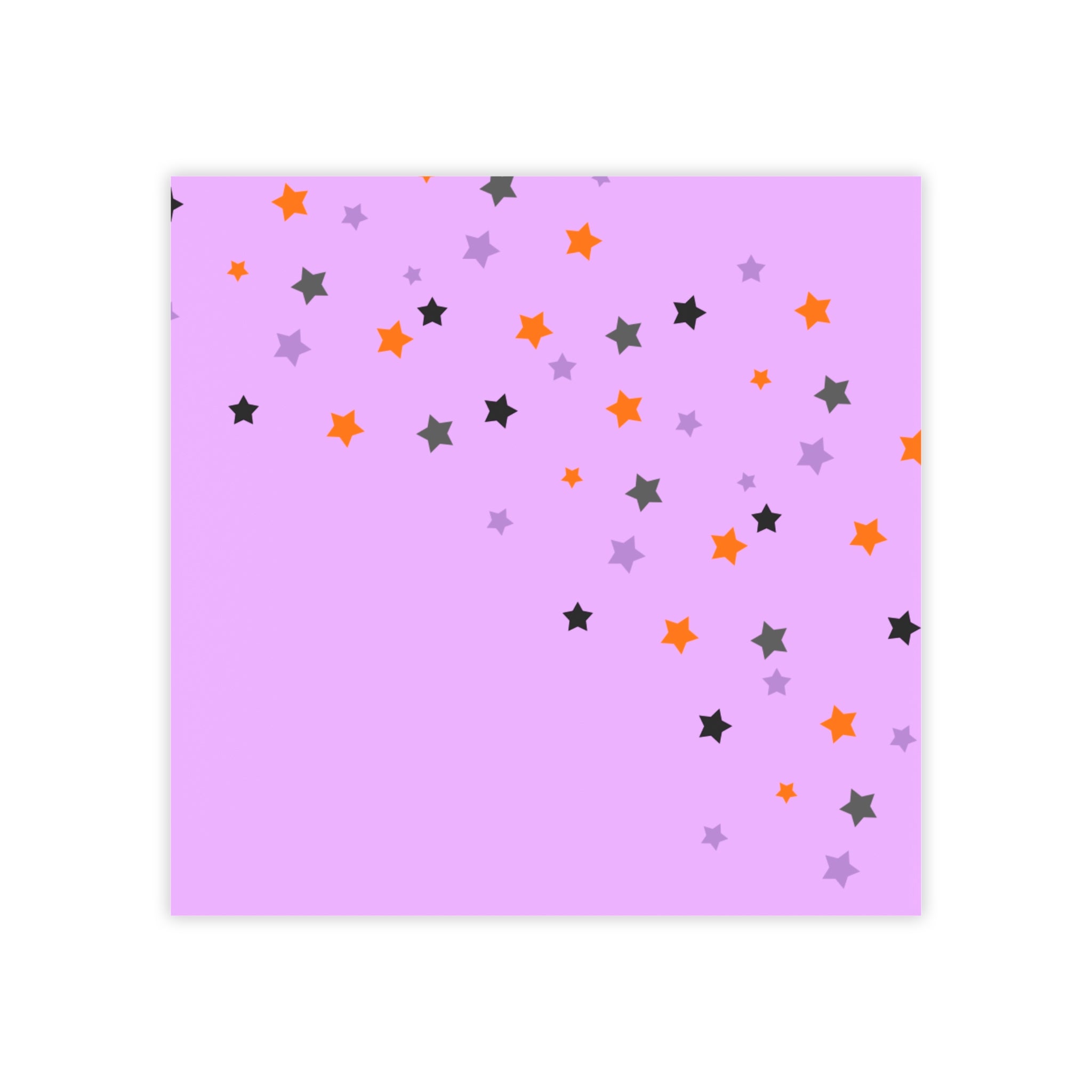 Lavender SummerWeen Stars Post-it® Note Pads