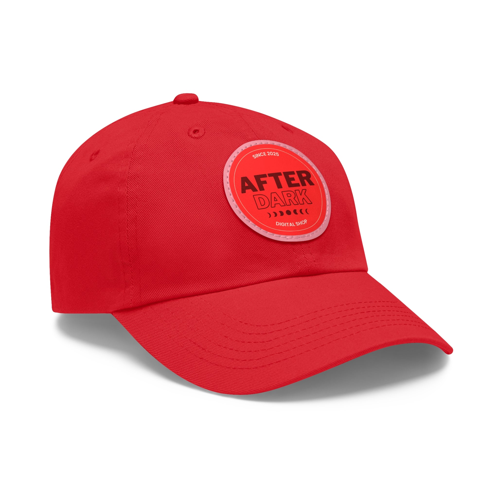 After Dark Branded Leather Patch Dad Hat (Est 2025) Official Merch