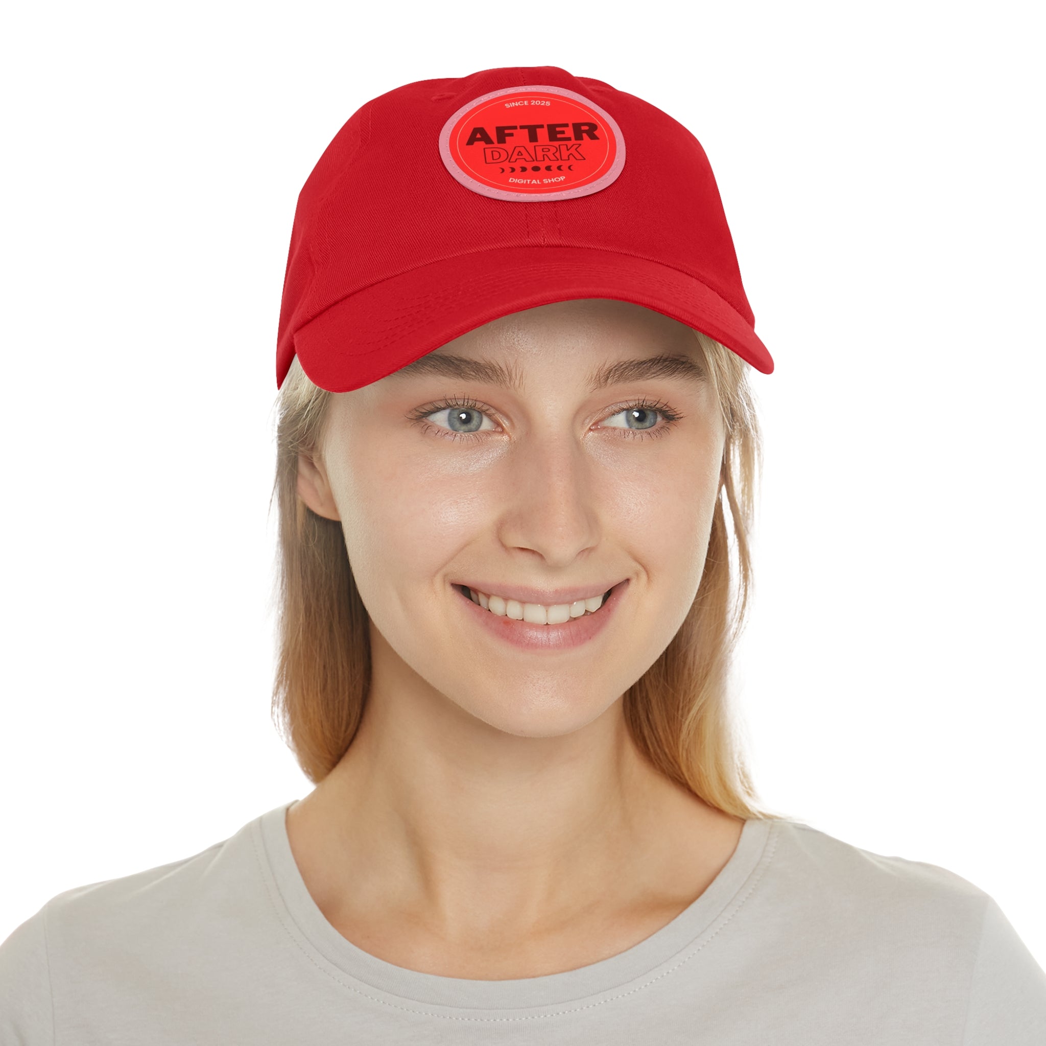 After Dark Branded Leather Patch Dad Hat (Est 2025) Official Merch