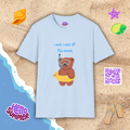 Beach Bear -  SummerWeen I Wish I was At The Beach Graphic Tee