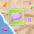 Hello Summer After Dark Collection Magnet (Limited Edition)