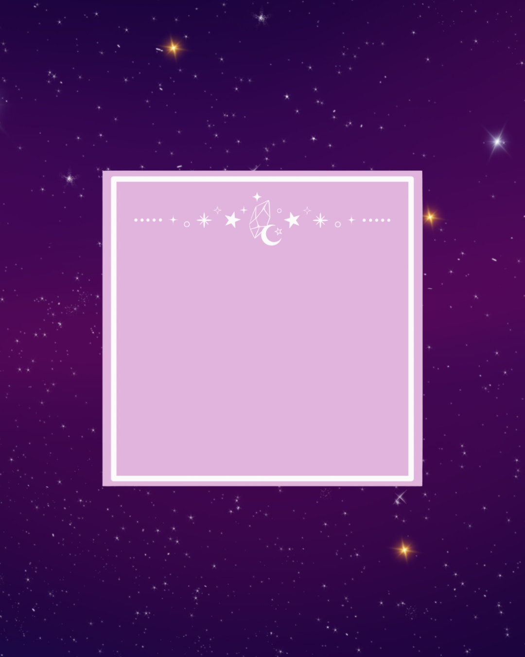 Lavender Moon Post-it Note Pads