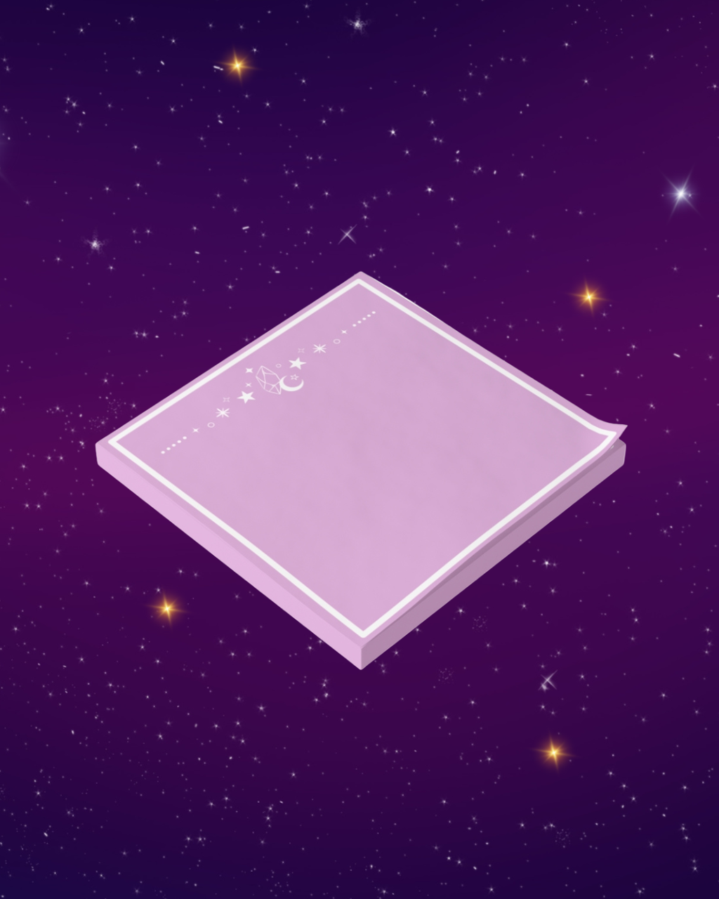 Lavender Moon Post-it Note Pads