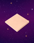 Floral Peach Post-it Sticky Note Pad - Back to School Supplies