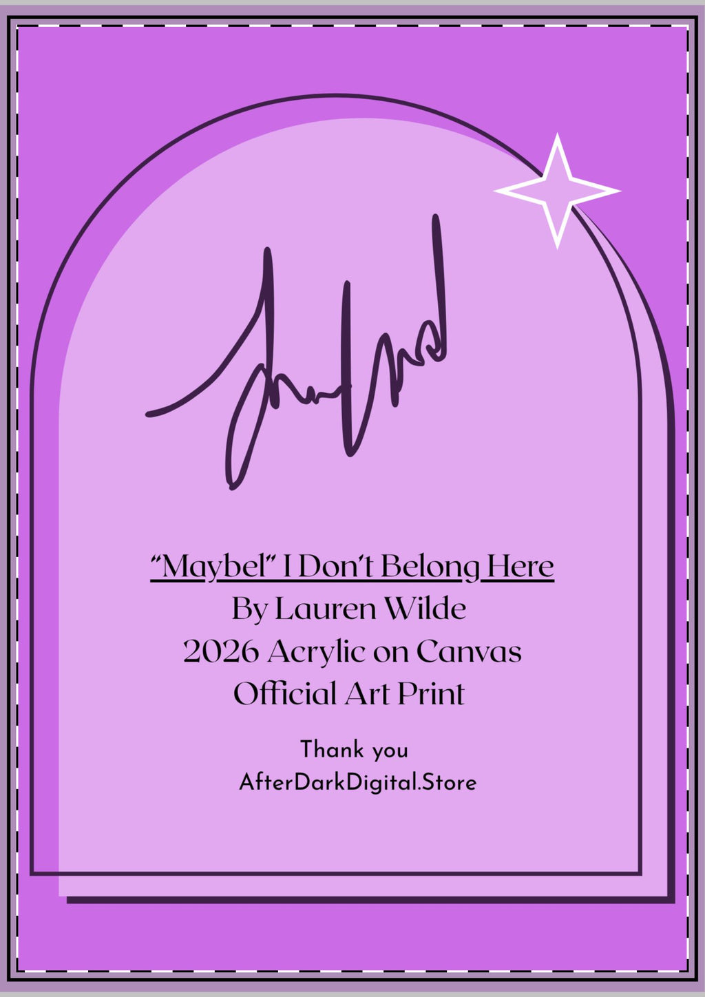 I Don't Belong Here (Surreal Portrait) Art Print (5x7)