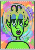 I Don't Belong Here (Surreal Portrait) Art Print (5x7)