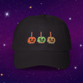 No Tricks. OnlyTreats! Candy Apples - Halloween Pumpkin Dad Cap (Embroidered)