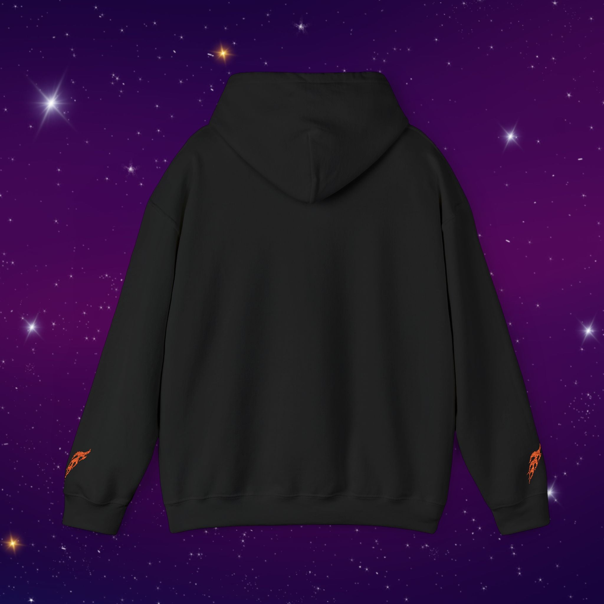 Hotter Than Hell - Embroidered Hooded Sweatshirt