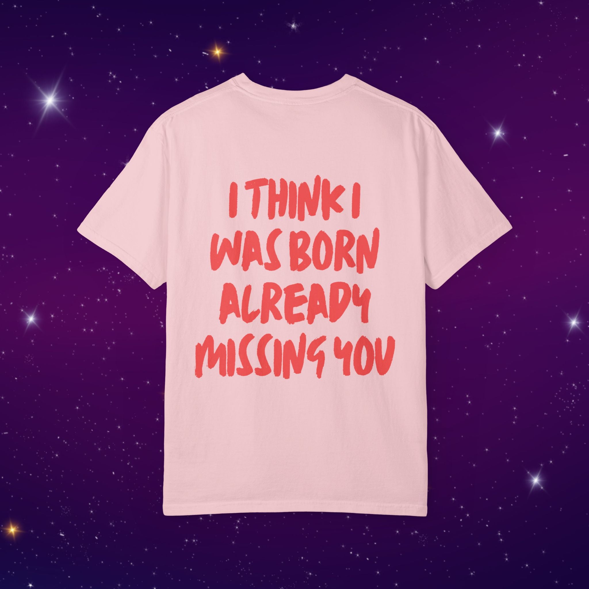 Already Missing You - Back Print Graphic T-Shirt