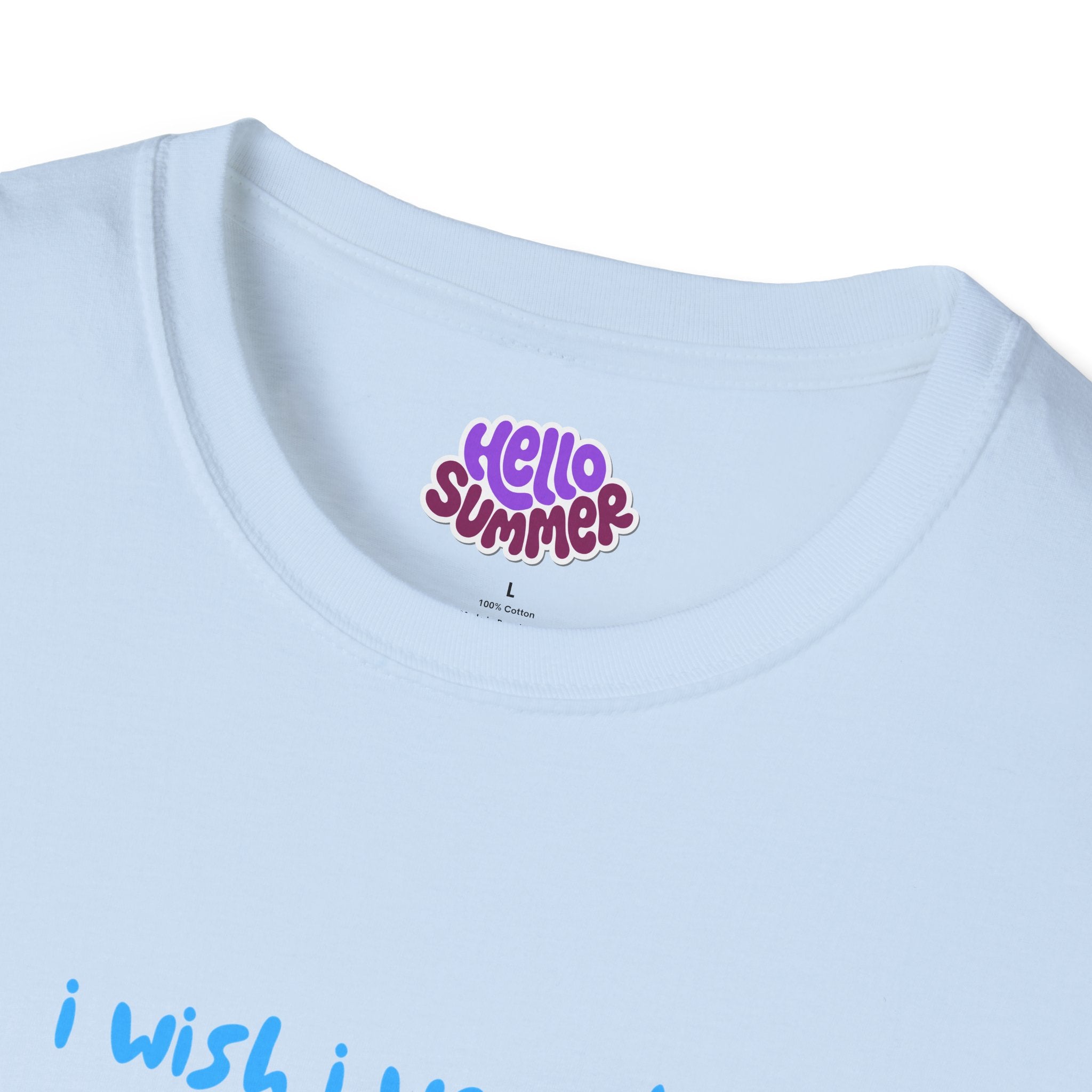 Beach Bear -  SummerWeen I Wish I was At The Beach Graphic Tee