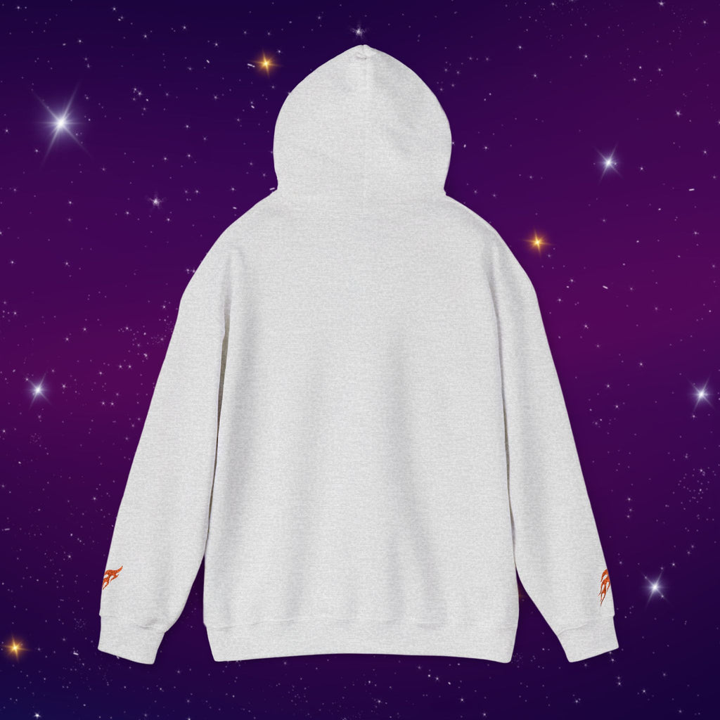 Hotter Than Hell - Embroidered Hooded Sweatshirt