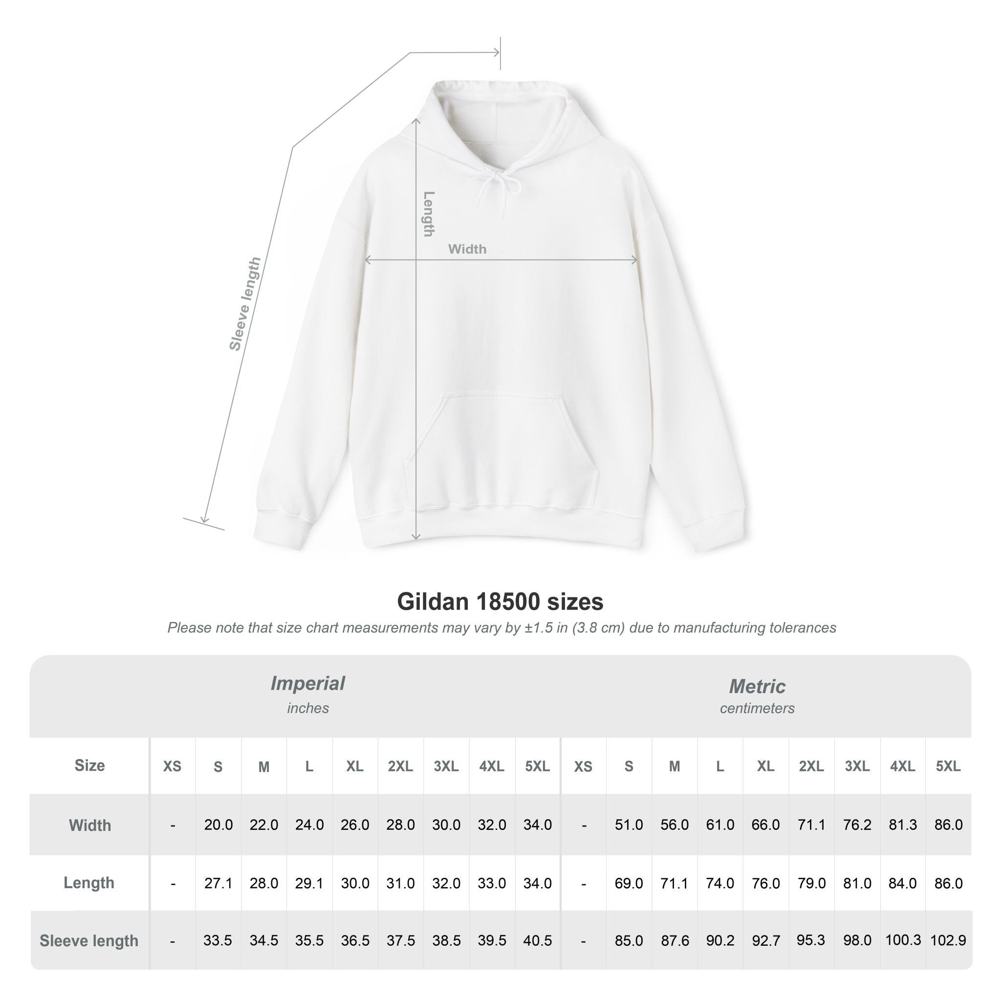 Hotter Than Hell - Embroidered Hooded Sweatshirt