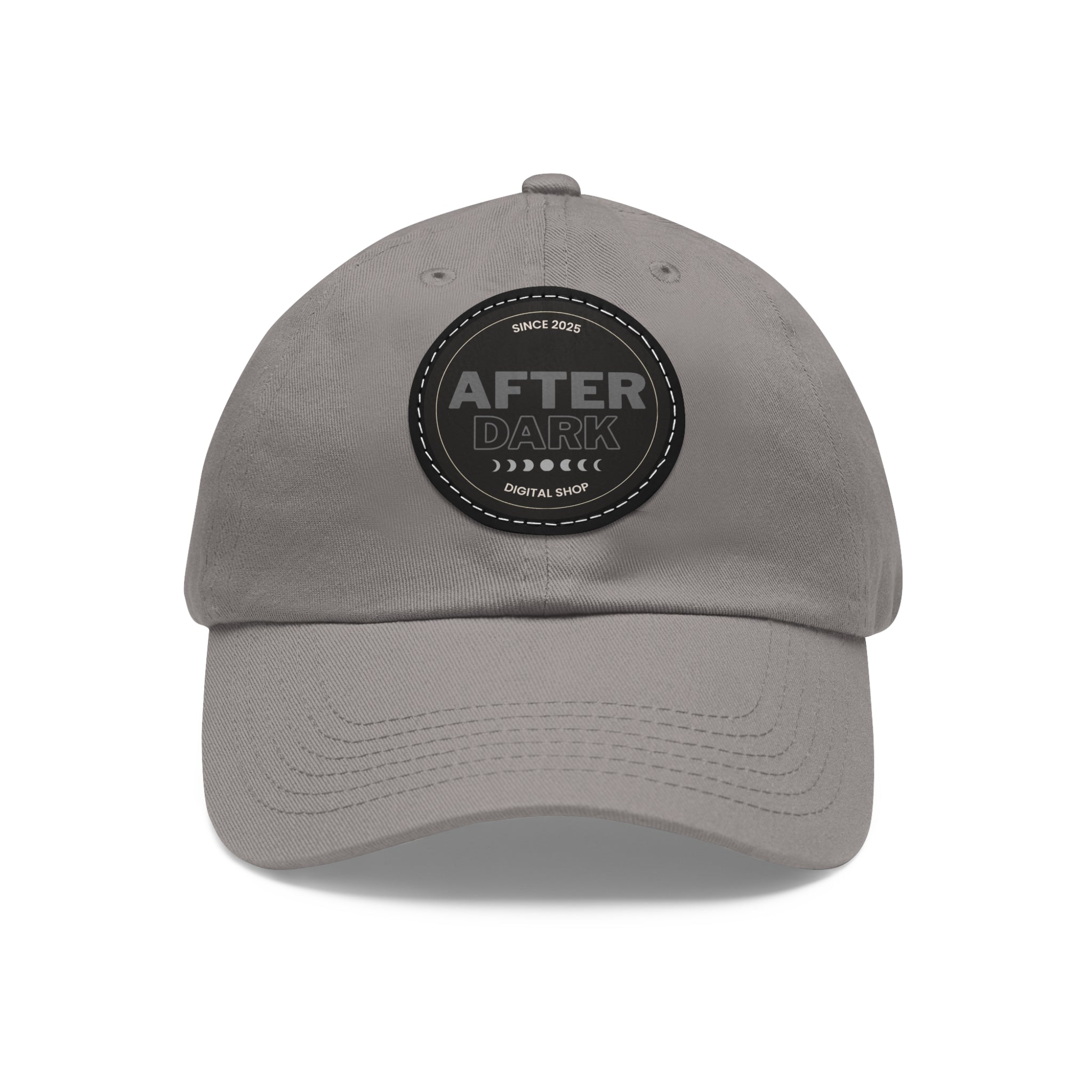 After Dark Branded Leather Patch Dad Hat (Est 2025) Official Merch