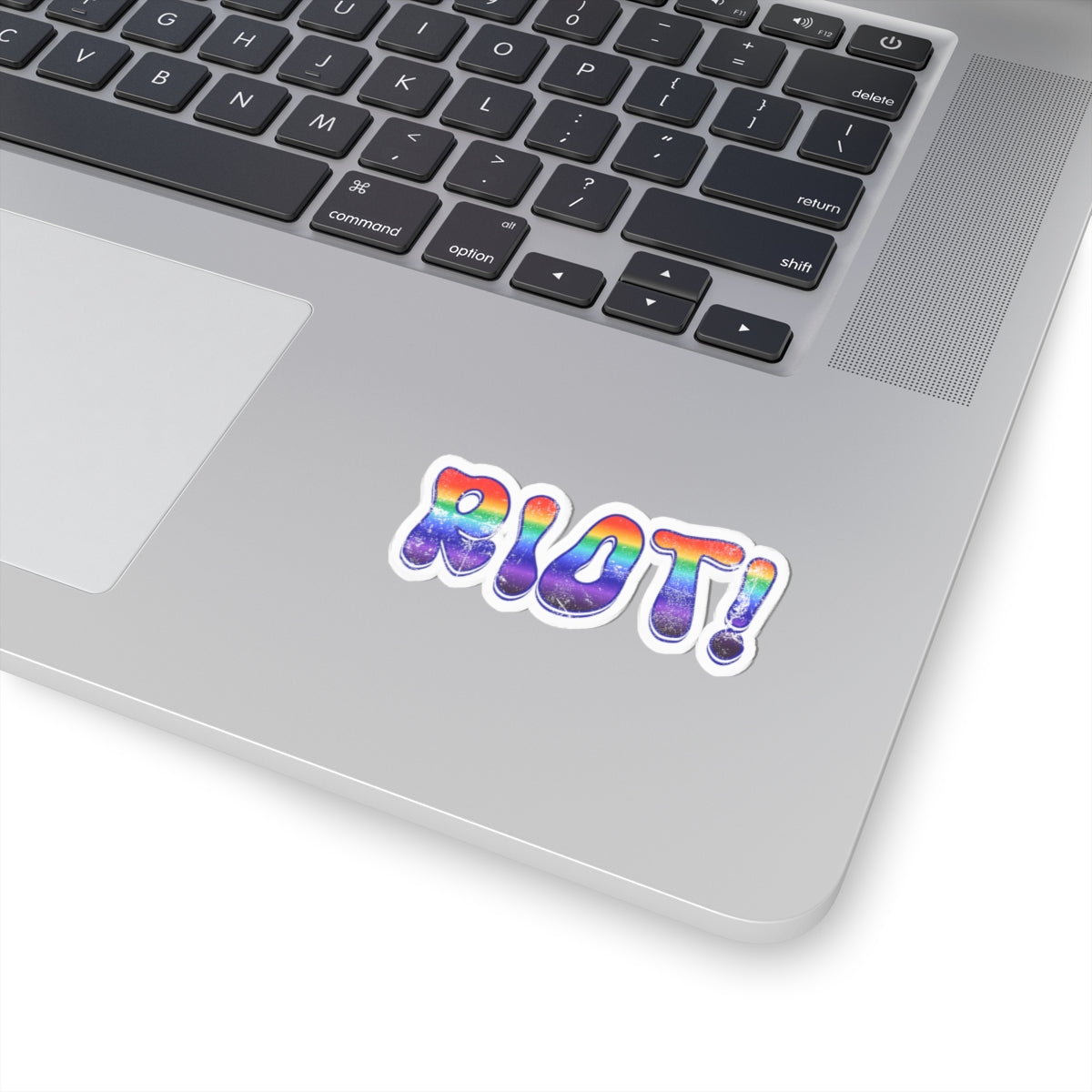 The First Pride Was A Riot! -  Rainbow Kiss-Cut Sticker Pride 2026 (2x2, 3x3, 4x4, 6x6)