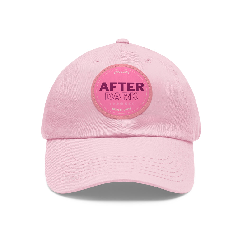 After Dark Branded Leather Patch Dad Hat (Est 2025) Official Merch