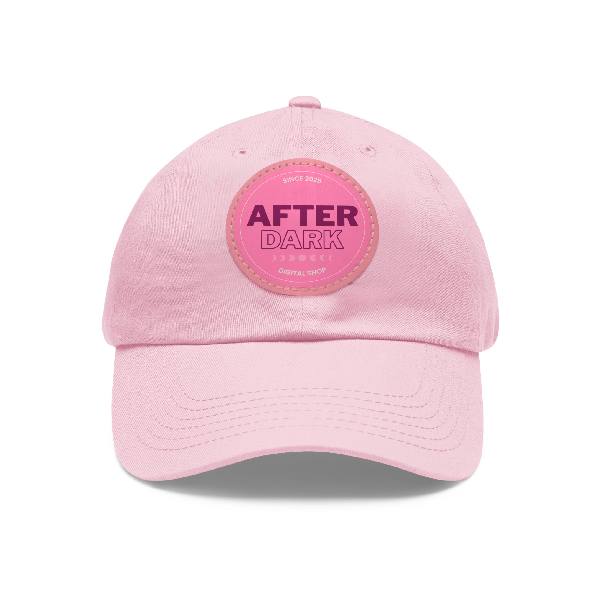 After Dark Branded Leather Patch Dad Hat (Est 2025) Official Merch