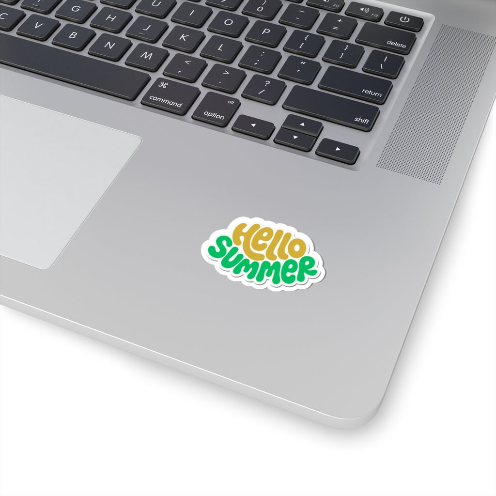Hello Summer (SummerWeen Logo) Kiss-Cut Sticker & Decal ( 2x2, 3x3, 4x4)