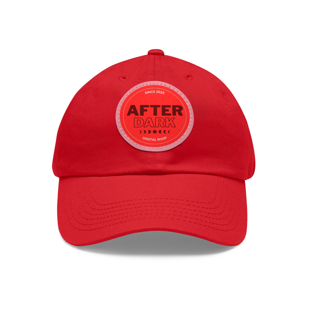 After Dark Branded Leather Patch Dad Hat (Est 2025) Official Merch