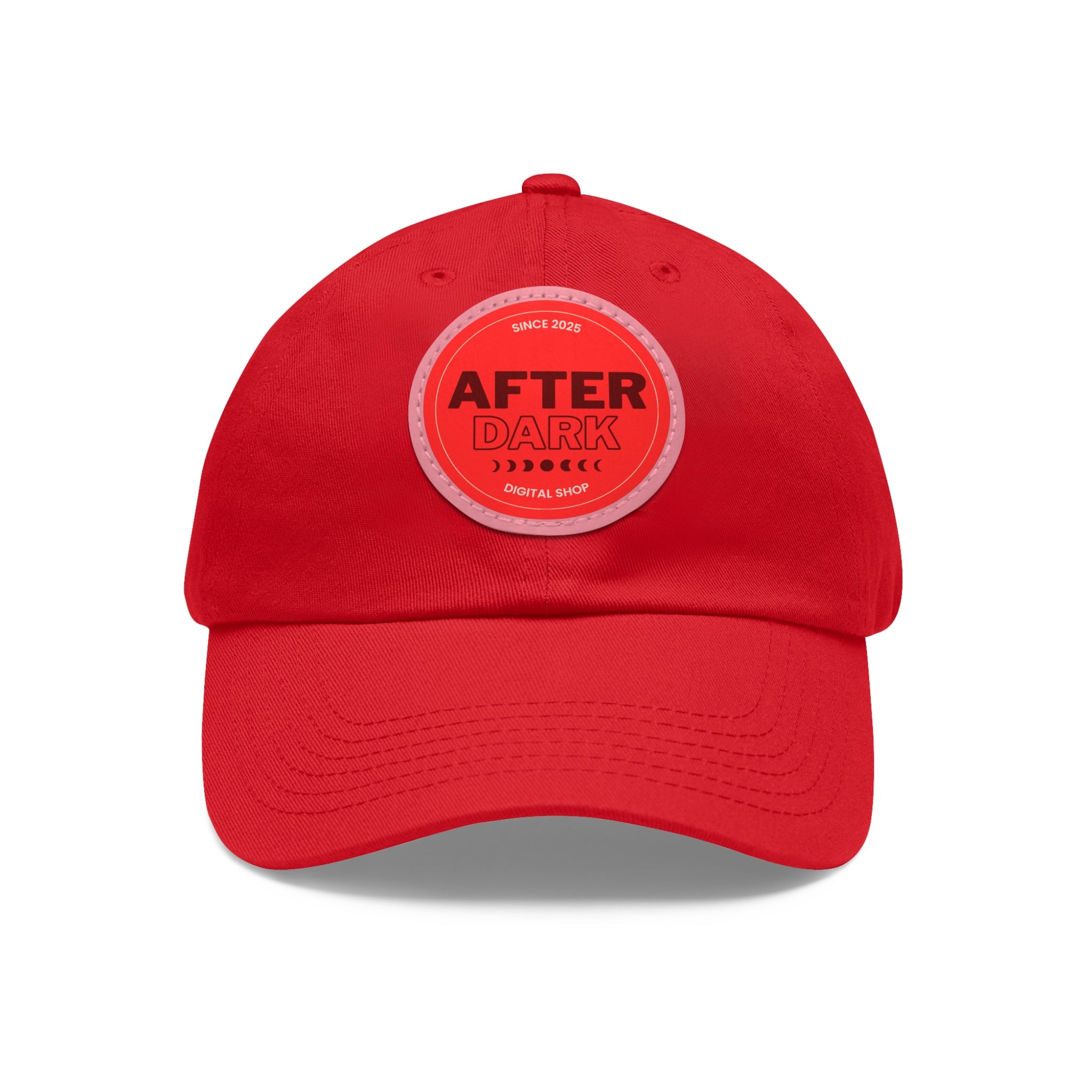 After Dark Branded Leather Patch Dad Hat (Est 2025) Official Merch