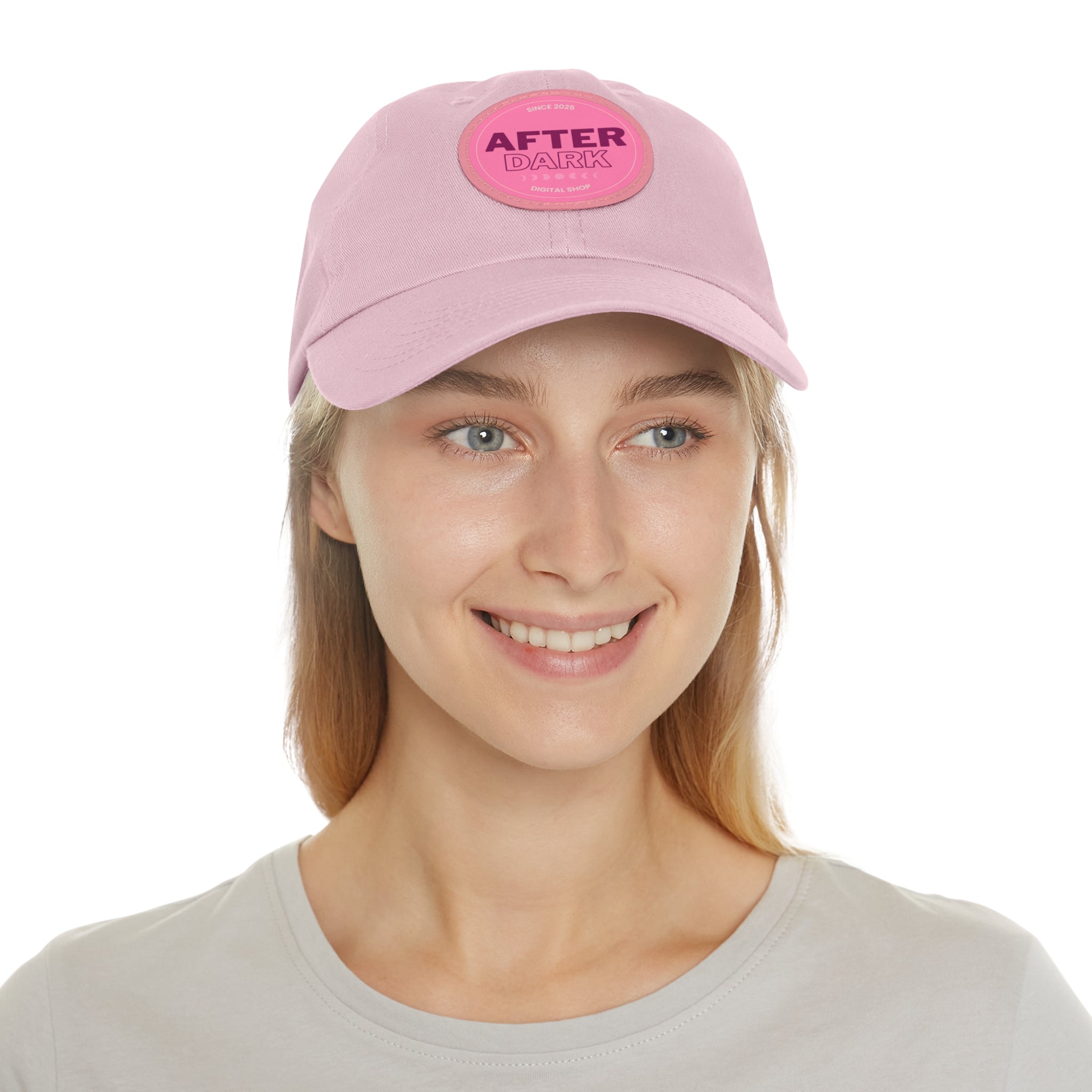 After Dark Branded Leather Patch Dad Hat (Est 2025) Official Merch