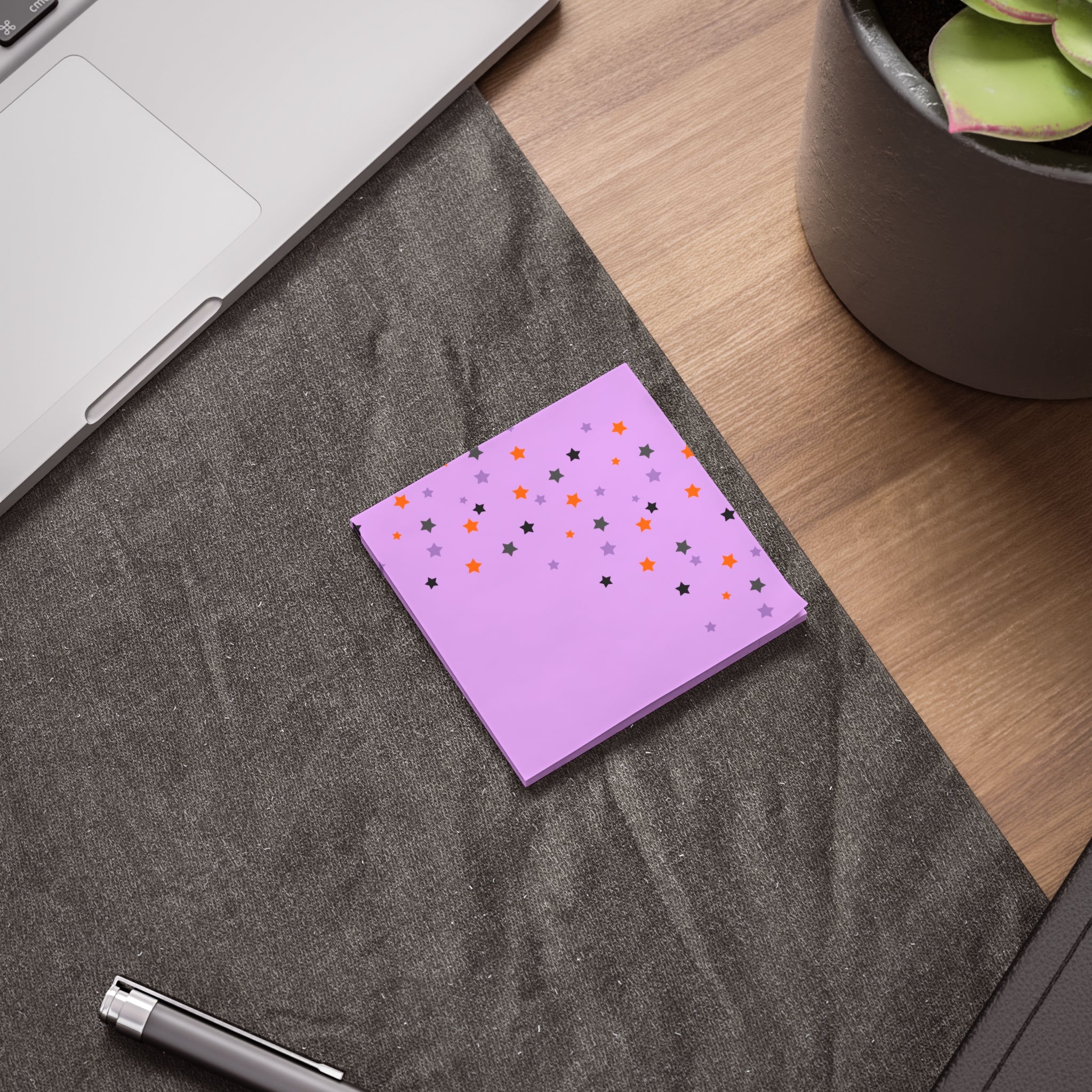 Lavender SummerWeen Stars Post-it® Note Pads