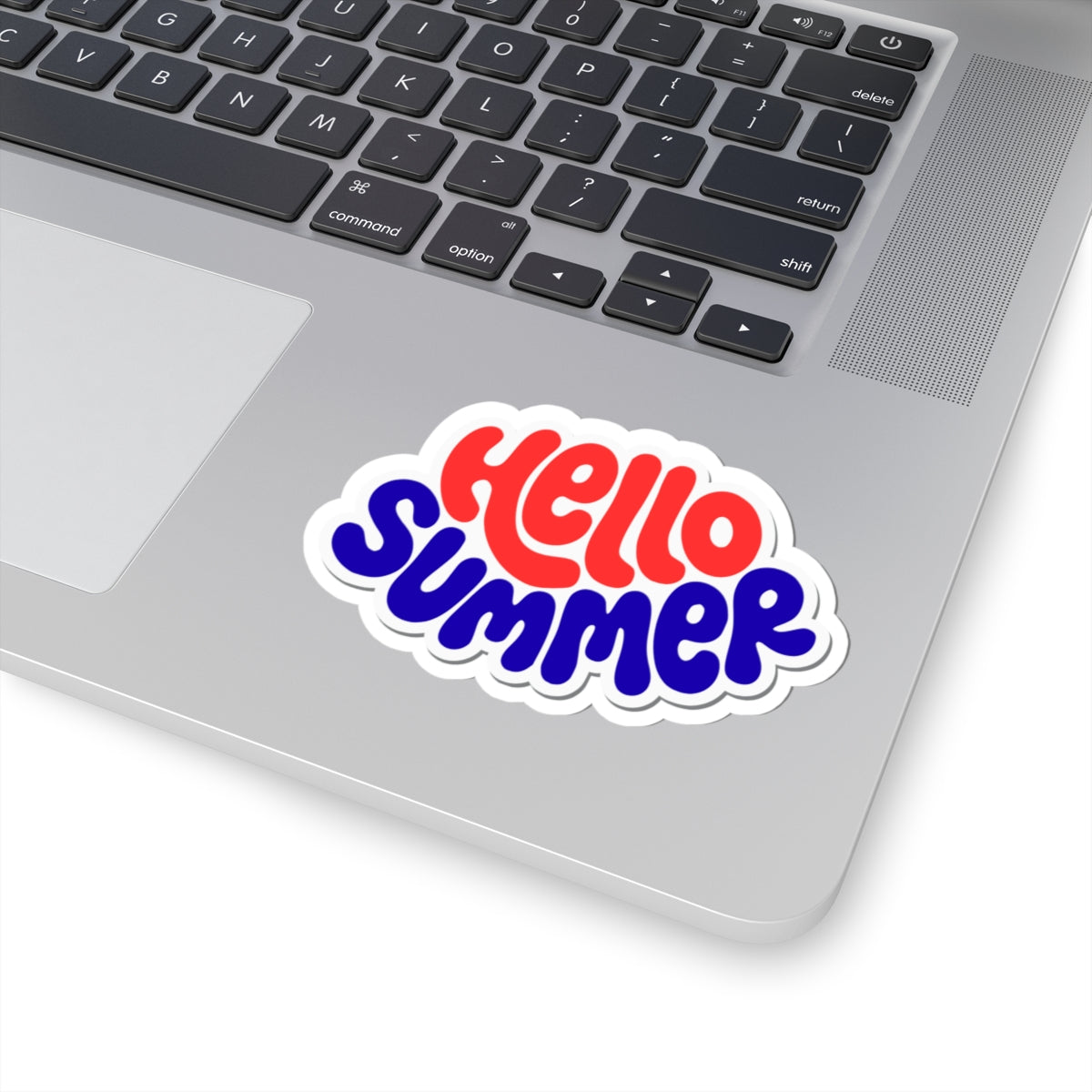 Hello Summer (SummerWeen Logo) Kiss-Cut Sticker & Decal ( 2x2, 3x3, 4x4)