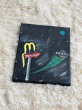 Billionaires Go To Space - 8x10 Acrylic on Cavas Original Art
